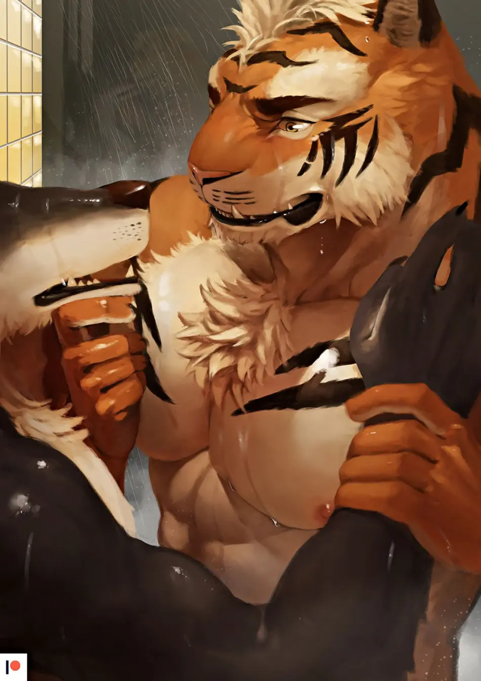 In The Shower Room